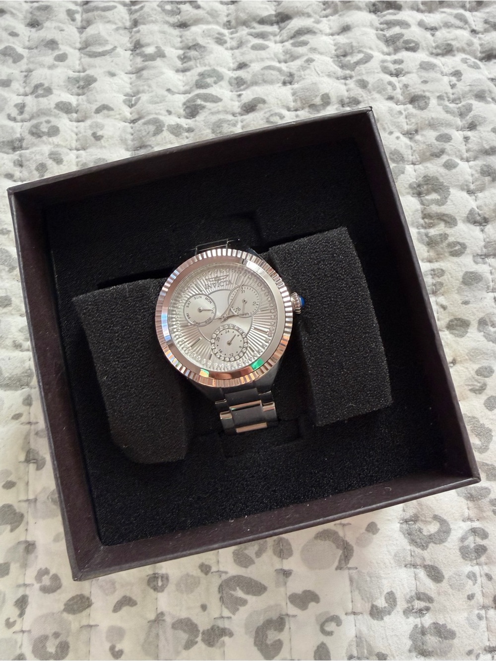 Invicta Silver Tone Women's Stainless Steel Watch